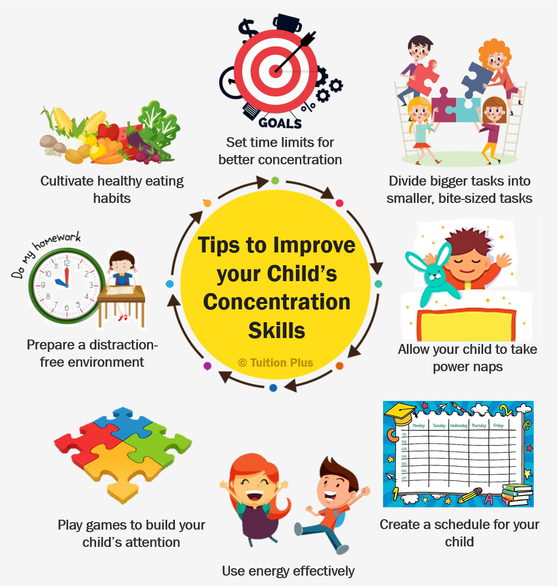 8 Tips to Improve Your Childs Concentration